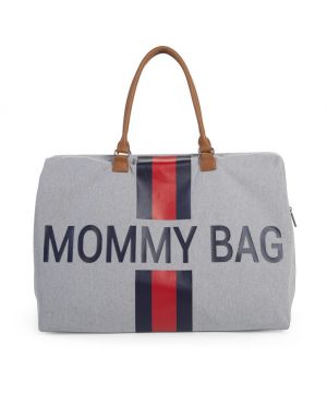 MOMMY BAG GREY / GREEN RED