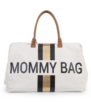 MOMMY BAG OFF WHITE / BLACK GOLD