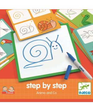STEP BY STEP ANIMO - UČÍME SA KRESLIŤ