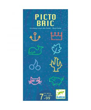 Picto Bric stolová hra -skladanie piktogramov