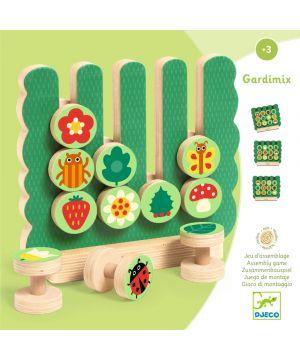 Gardimix: drevená edukačná hra