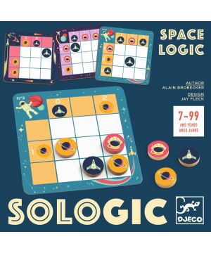 Space Logic: stolová hra, hlavolam na princípe sudoku (Sologic)