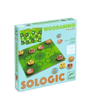 SOLOGIC: Woodanimo stolová logická hra pre 1 hráča