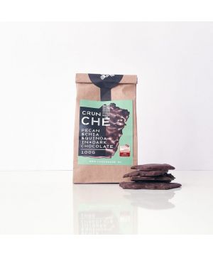 CrunCHÉ pekan v horkej čokoláde 100g – mini – vegan