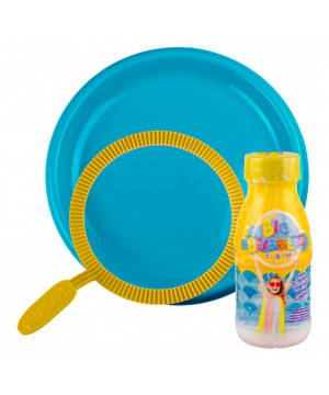 Sada Obruč na bubliny s tanierom + tekutina 250 ml