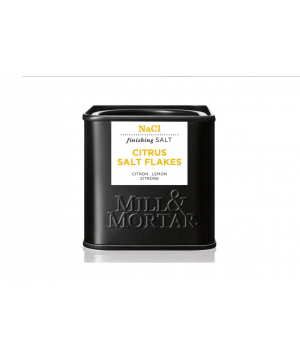 Citrusová soľ 70 g, vločky, Mill & Mortar 