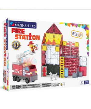 Magnetická stavebnica Fire Station 50 dielov
