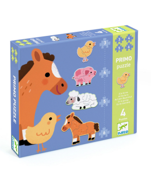 Djeco Prvé puzzle Na farme