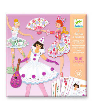 Djeco Papierové figúrky Tanečnice