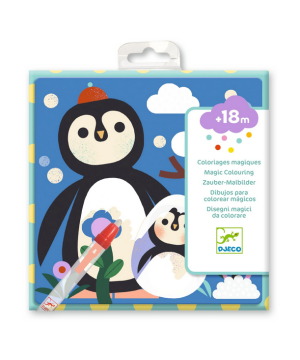 Djeco Magické vyfarbovanie vodou Zvieratká a mláďatká